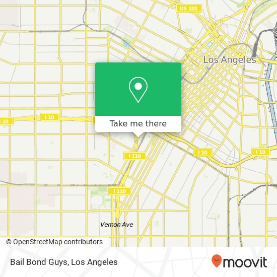 Bail Bond Guys map