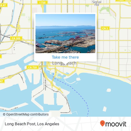 Long Beach Post map