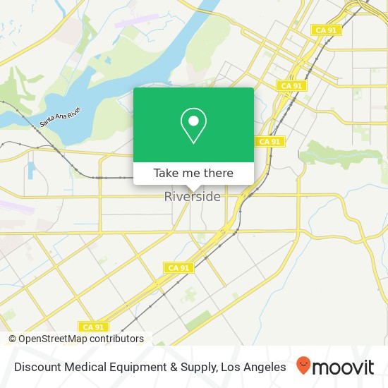 Discount Medical Equipment & Supply map
