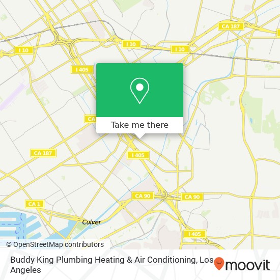 Mapa de Buddy King Plumbing Heating & Air Conditioning