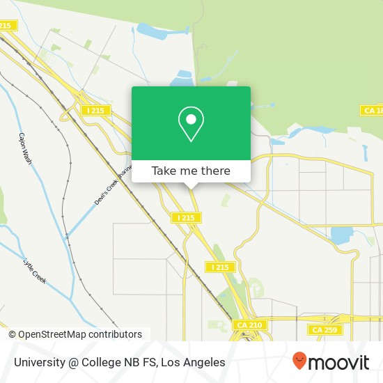 University @ College NB FS map