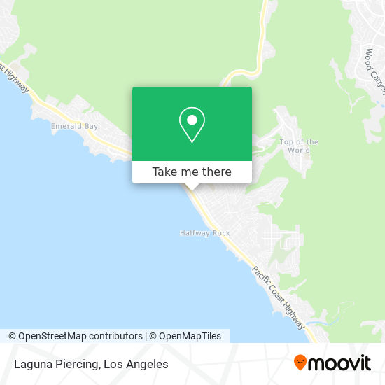 Laguna Piercing map