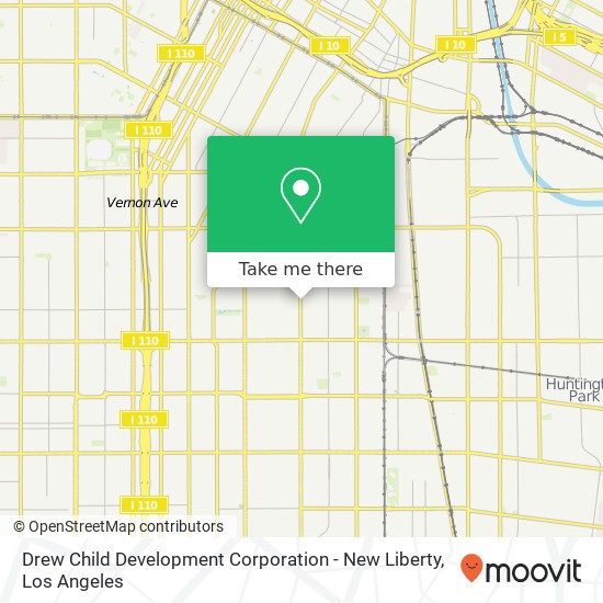 Mapa de Drew Child Development Corporation - New Liberty