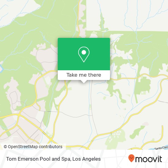 Mapa de Tom Emerson Pool and Spa
