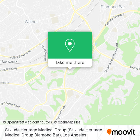 St Jude Heritage Medical Group (St. Jude Heritage Medical Group Diamond Bar) map