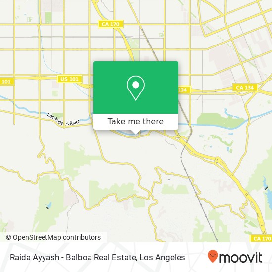 Raida Ayyash - Balboa Real Estate map