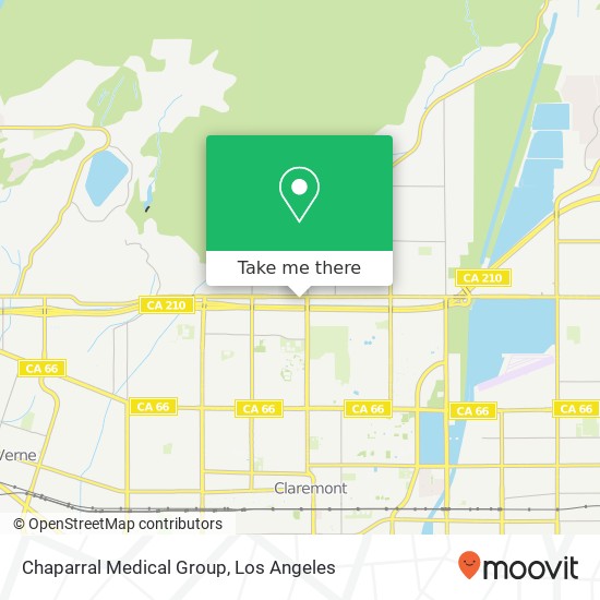 Chaparral Medical Group map