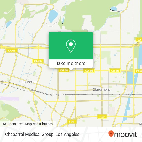 Chaparral Medical Group map