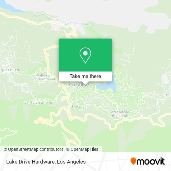 Lake Drive Hardware map