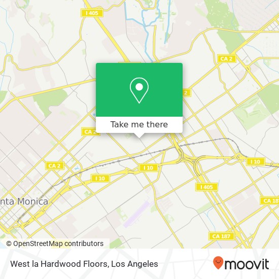 West la Hardwood Floors map