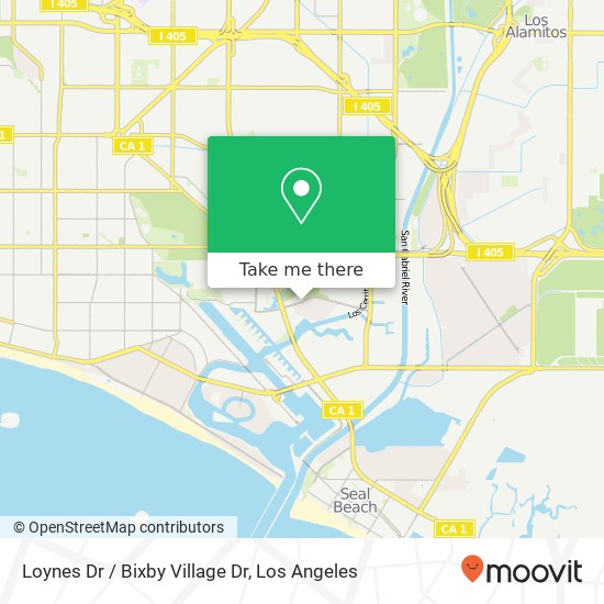 Loynes Dr / Bixby Village Dr map