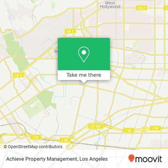 Mapa de Achieve Property Management