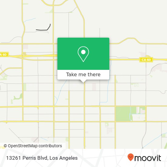 13261 Perris Blvd map