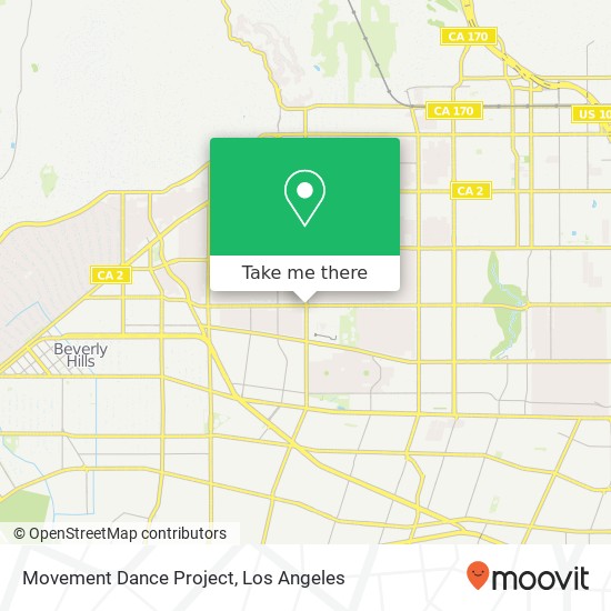 Mapa de Movement Dance Project