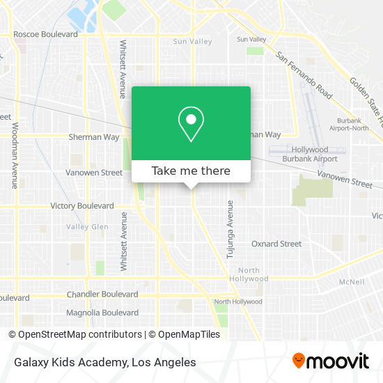 Mapa de Galaxy Kids Academy