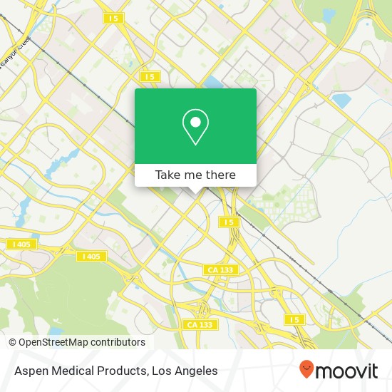 Aspen Medical Products map