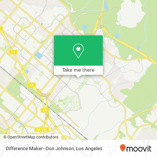 Difference Maker--Don Johnson map