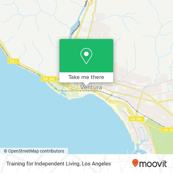 Training for Independent Living map