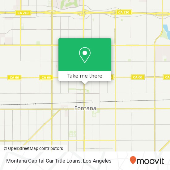 Mapa de Montana Capital Car Title Loans