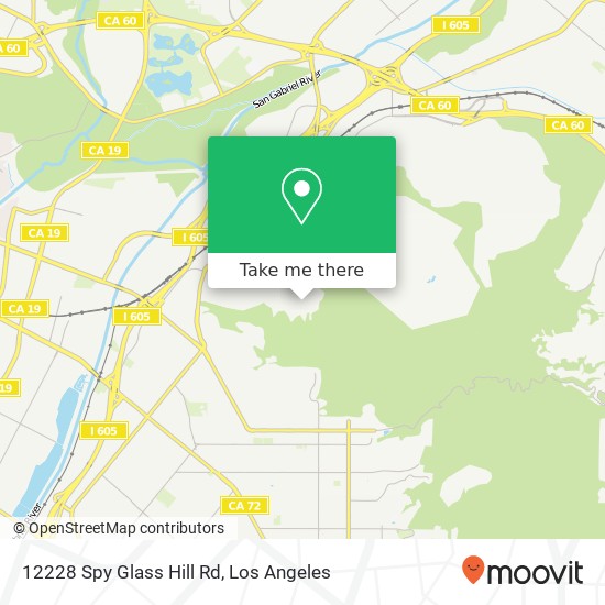 12228 Spy Glass Hill Rd map