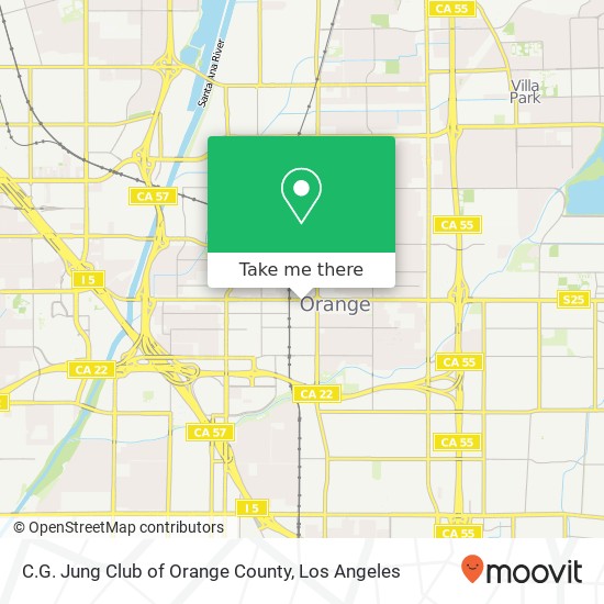Mapa de C.G. Jung Club of Orange County