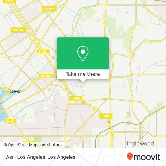 Asi - Los Angeles map