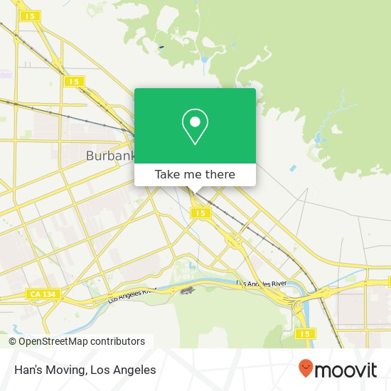 Mapa de Han's Moving