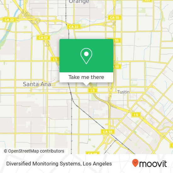 Diversified Monitoring Systems map