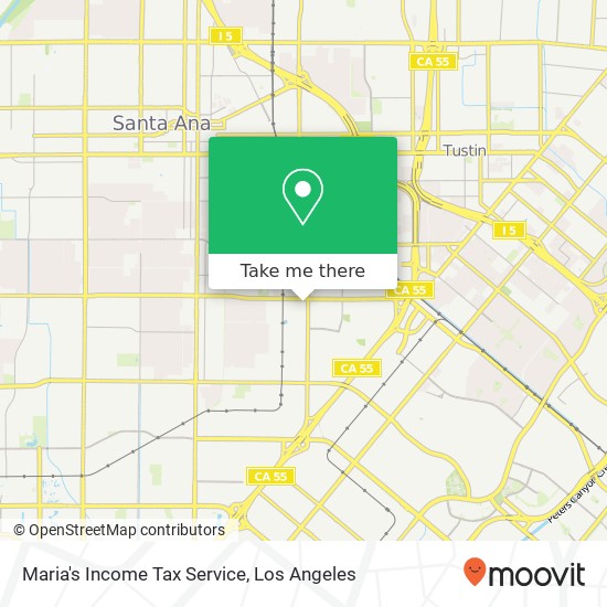 Maria's Income Tax Service map