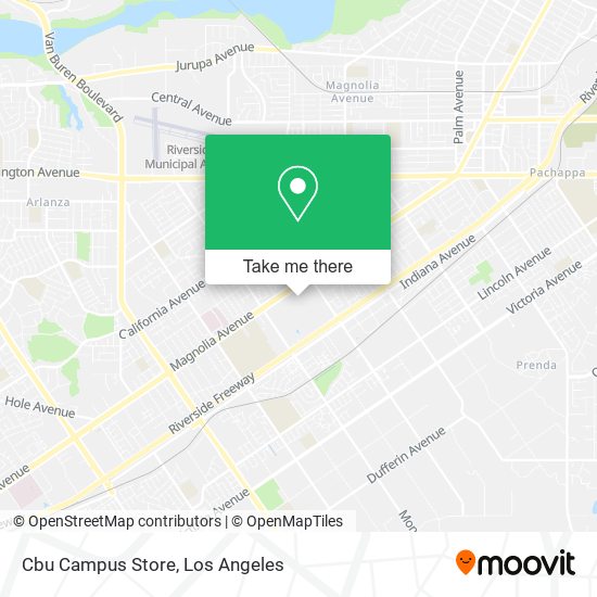 Cbu Campus Store map