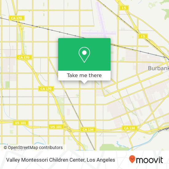 Mapa de Valley Montessori Children Center