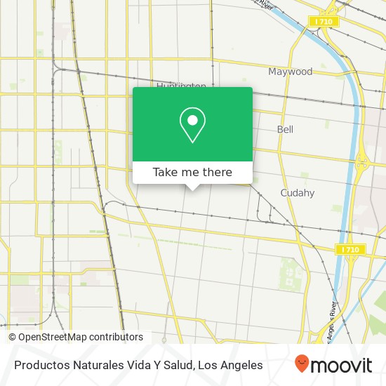 Productos Naturales Vida Y Salud map