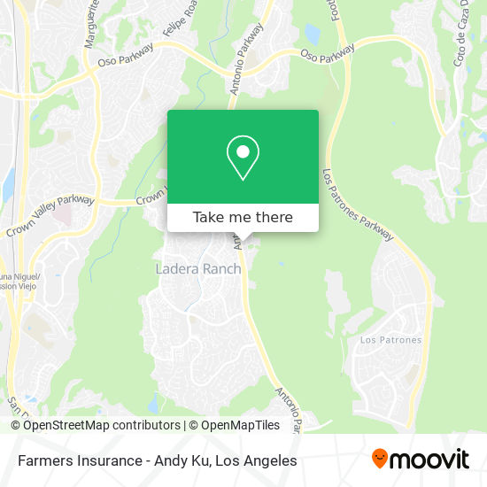 Farmers Insurance - Andy Ku map