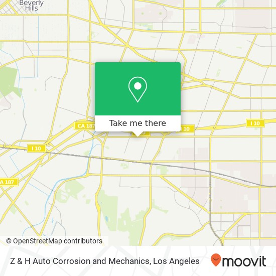 Mapa de Z & H Auto Corrosion and Mechanics