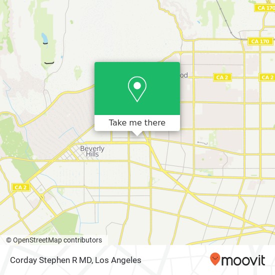 Corday Stephen R MD map