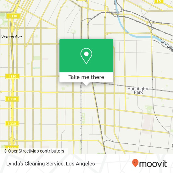 Lynda's Cleaning Service map