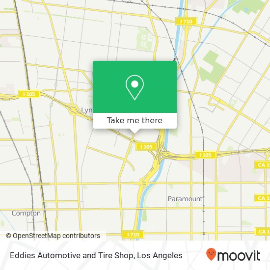 Mapa de Eddies Automotive and Tire Shop