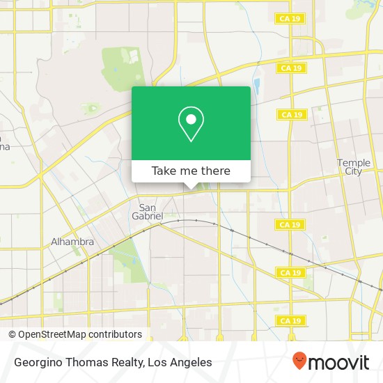 Georgino Thomas Realty map