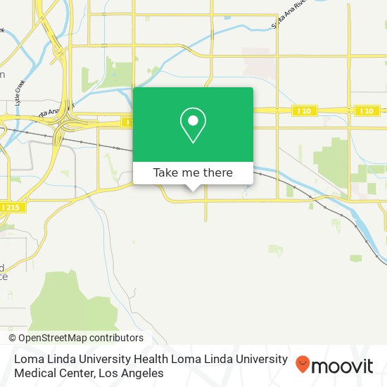 Loma Linda University Health Loma Linda University Medical Center map