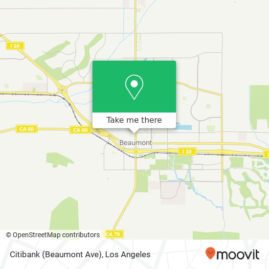 Citibank (Beaumont Ave) map