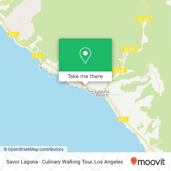 Mapa de Savor Laguna - Culinary Walking Tour