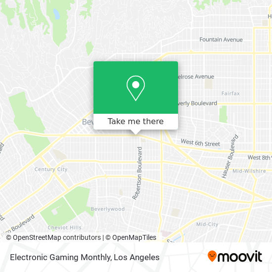 Electronic Gaming Monthly map