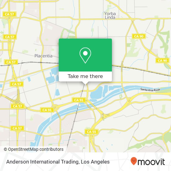 Mapa de Anderson International Trading