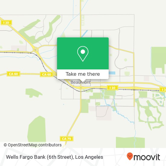 Wells Fargo Bank (6th Street) map