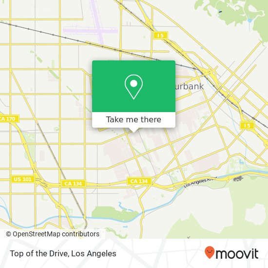 Top of the Drive map