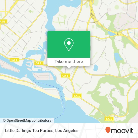 Mapa de Little Darlings Tea Parties