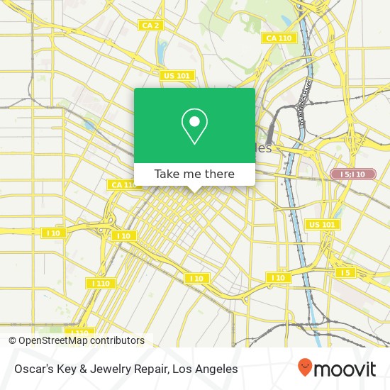 Oscar's Key & Jewelry Repair map