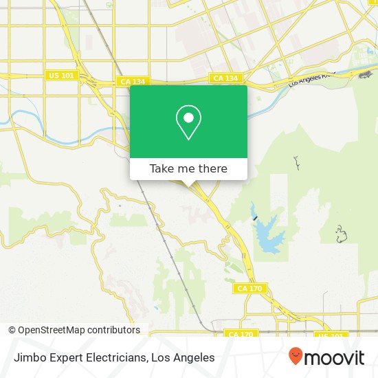 Jimbo Expert Electricians map