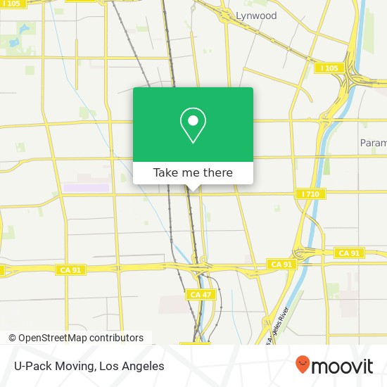 U-Pack Moving map