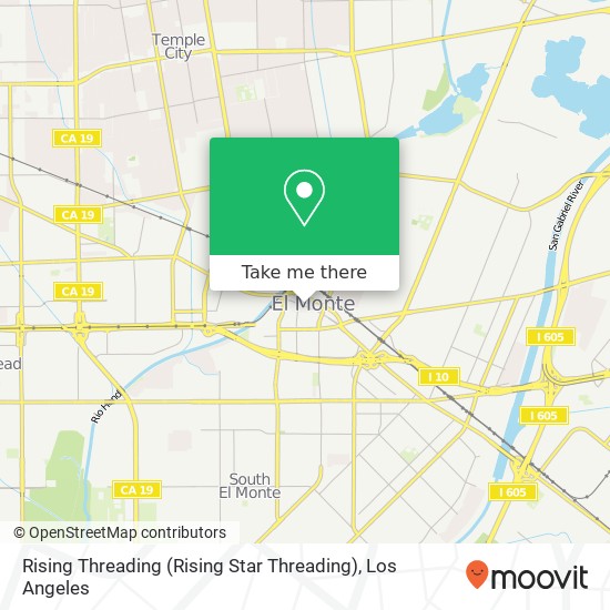 Mapa de Rising Threading (Rising Star Threading)
